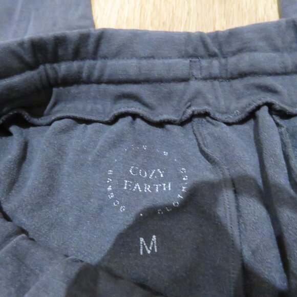 COZY EARTH Bamboo Jogger Pants in Charcoal Gray Lounge Comfort - Size M - Picture 11 of 12